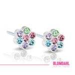 Blomdahl Kolczyki Daisy light fantasy 5mm para