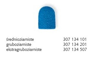 Gehwol Kapturki ścierne 10mm niebieskie średnieNEW
