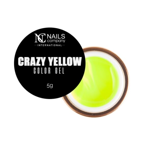 Nails Company Color Gel Crazy Yellow 5g