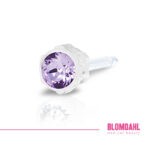 Blomdahl Kolczyk mediac plastic violet 4mm