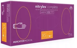 Rękawice nitrylowe NITRYLEX COMPLETE XS 100szt