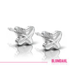 Blomdahl Kolczyki Butterfly Crystal 5mm para (B)