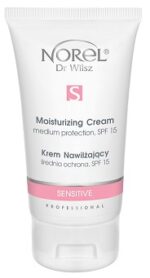 Norel Sensitive Krem nawilżający SPF15 150ml