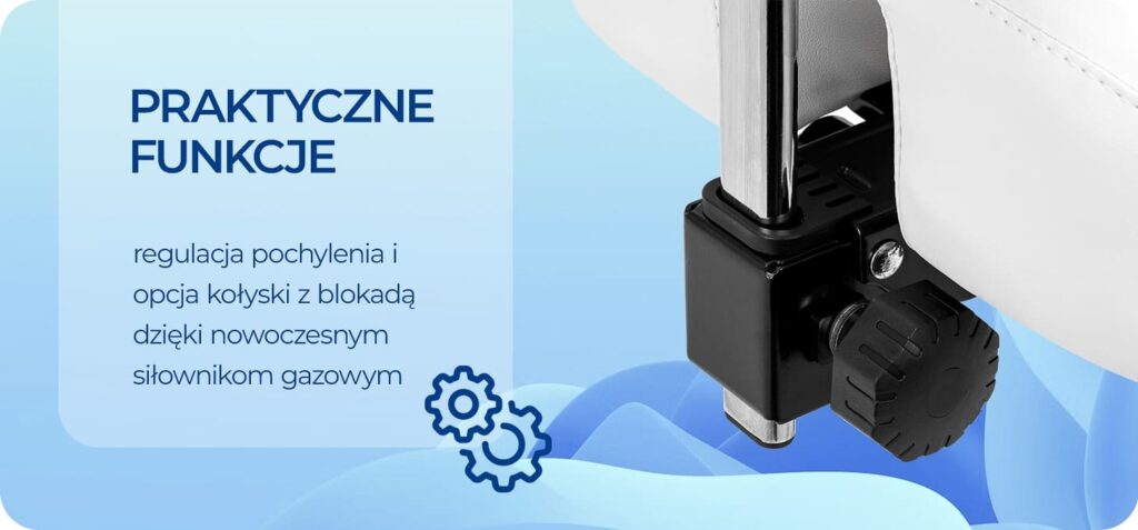 regulacja pochylenia i kolyski