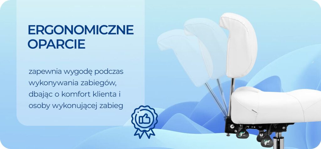 wygodny fotel podologiczny