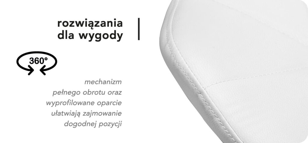 pelny obrot fotela