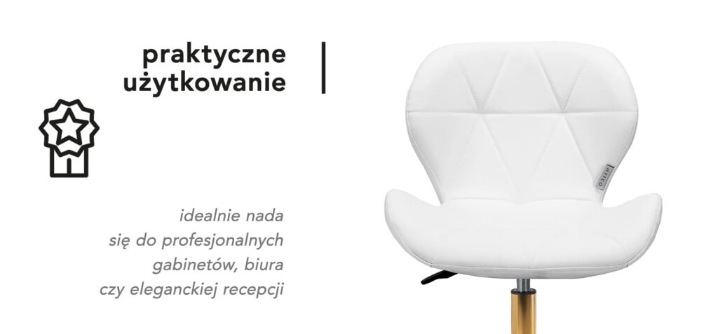 zloto bialy taboret qs-06