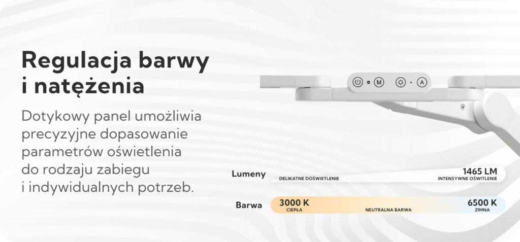 regulacja barwy i natężenia