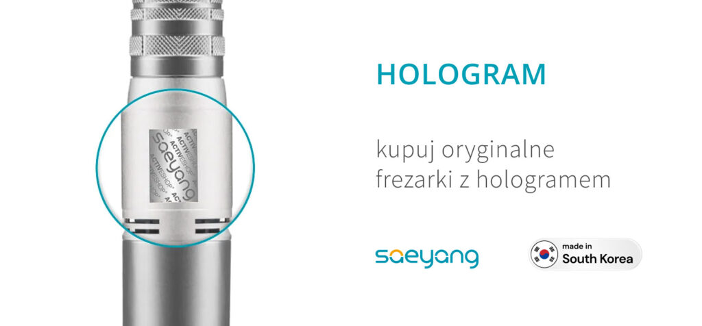 hologram oryginalne frezarki