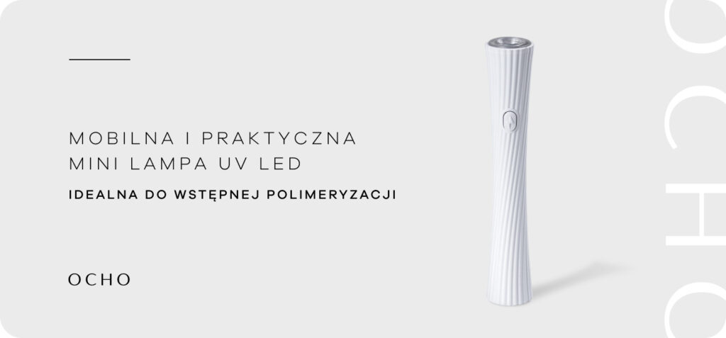Mobilna i praktyczna mini lampa uv led