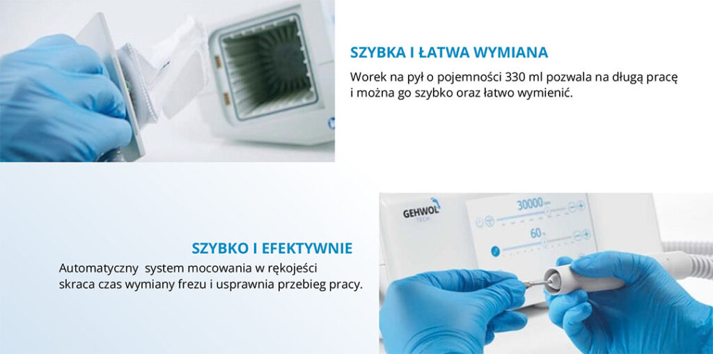 latwa wymiana worka na pyl w pochlaniaczu
